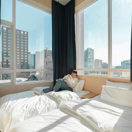 Aank Hotel Hongdae Seoul Exteriör bild