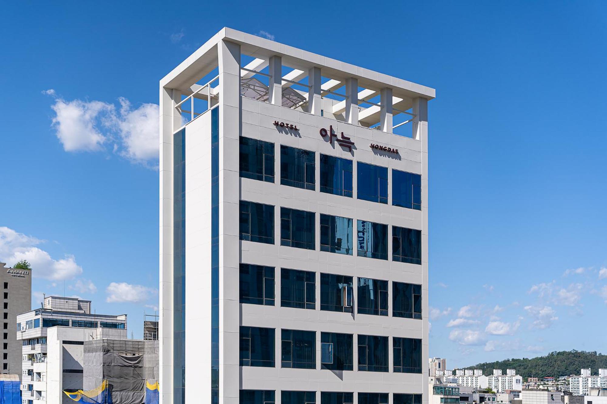 Aank Hotel Hongdae Seoul Exteriör bild